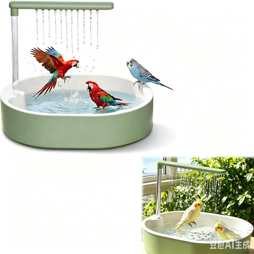 Wellensittich vogelbad - wellensittich,