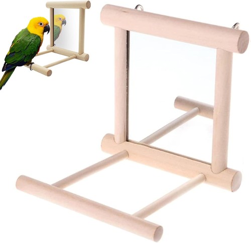Holzspiegel mit landeplatz - mit,