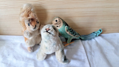 Drei alte steifftiere - drei, steifftiere: