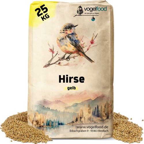 Hirse gelb vogelfutter - gelb,